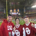 Rachel and Cousins at Fiesta Bowl 2012