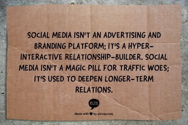 What Social Media is Not What Social Media is Not