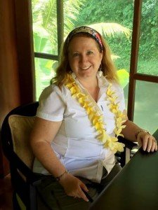 Susan Lanier-Graham Mandapa at a Ritz-Carlton Reserve in Ubud, Bali