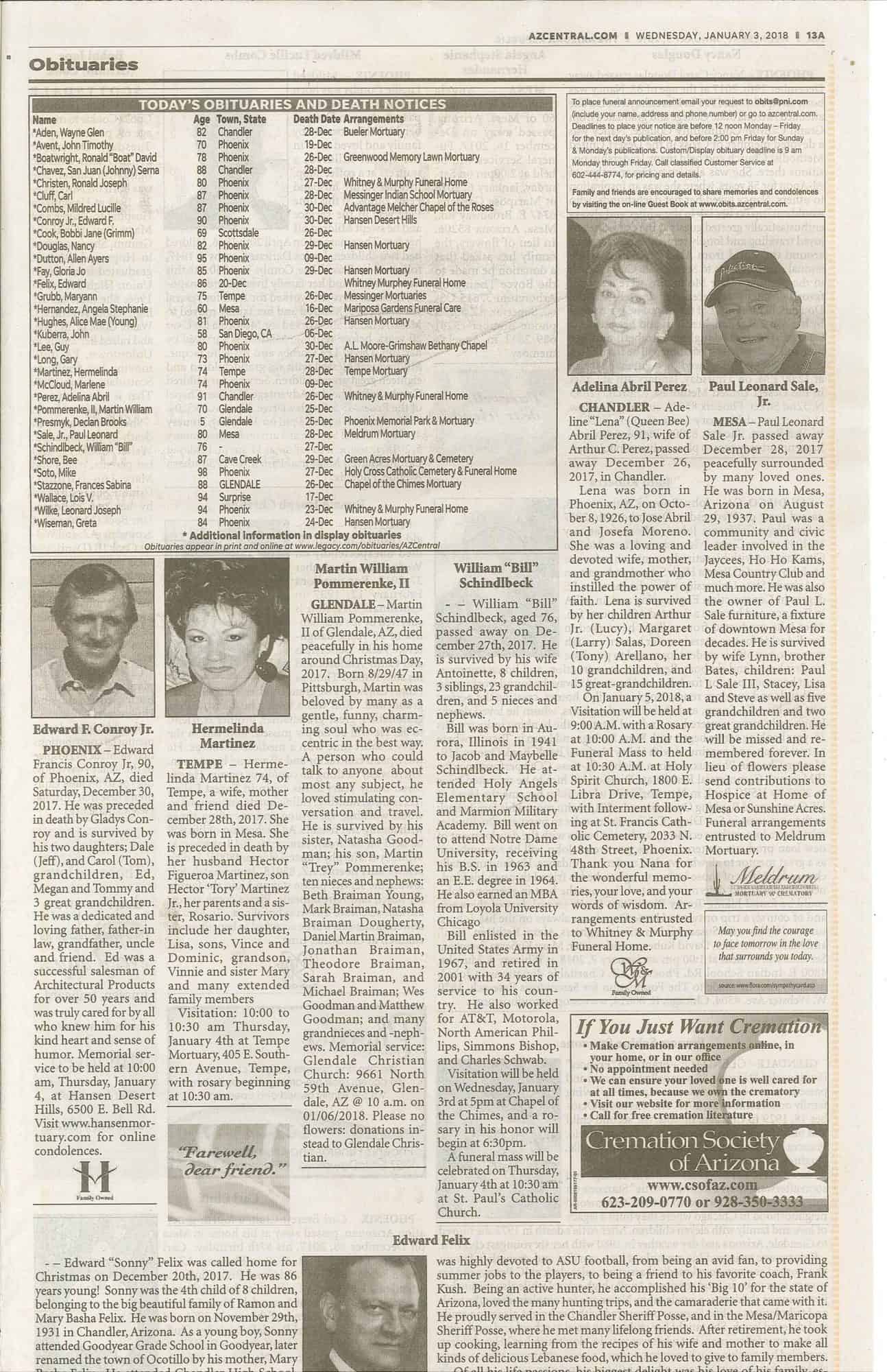 Post Standard Obits For Today - 6k19uun