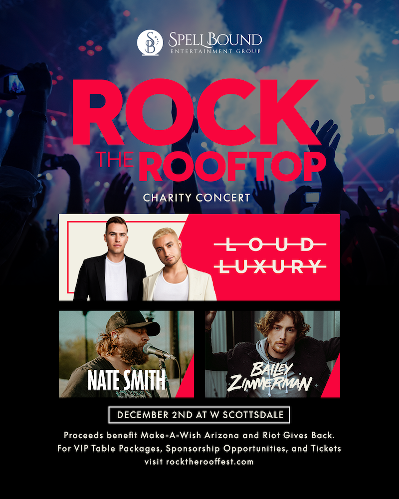 FirstEver Rock the Rooftop to Take Place December 2 in Scottsdale; Intimate Performances with