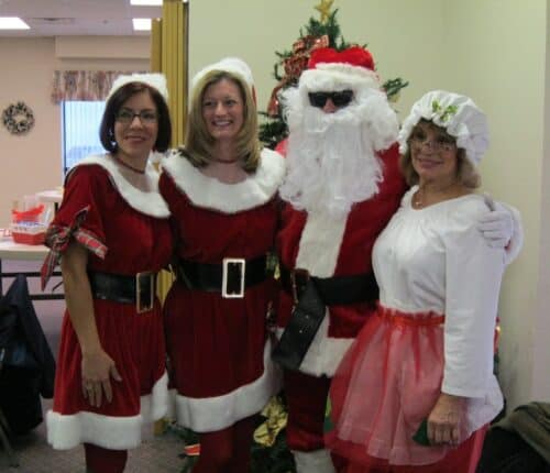 Pioneer Title Agency Plays Part of Santa (Literally) During Holiday Season; Raises $1,500 for Yavapai Food Bank