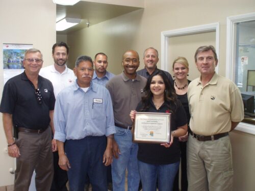 The Arizona Division of Occupational Safety and Health Consultation Department Presents Hill Brothers Chemical with SHARP Designation