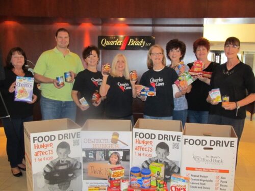 Quarles & Brady’s Phoenix Office Raises 7,500 Meals for St. Mary’s Food Bank