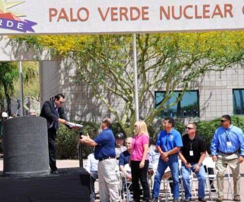 The Arizona Division of Occupational Safety and Health Consultation Department Presents Palo Verde Nuclear Power Plant with Voluntary Protection Program STAR Designation