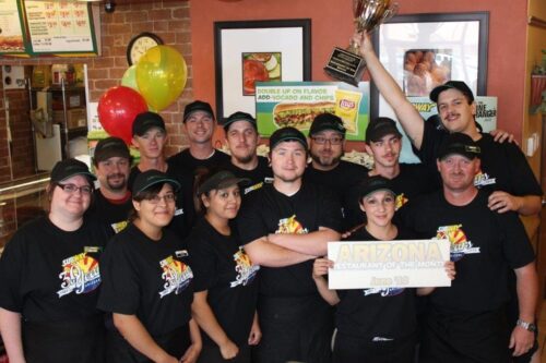 Thatcher Subway Earns Statewide “Store of the Month” Honor