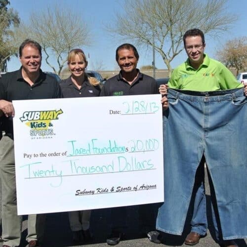 Jared “The Subway Guy” Fogle Launching Wellness Program in Valley