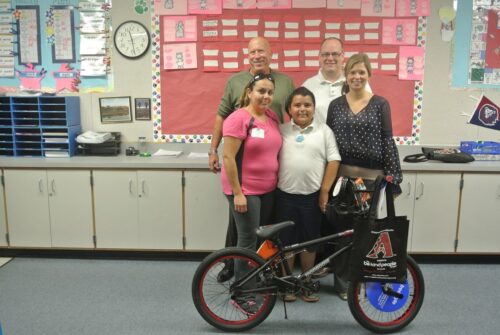 Elementary School Students are rewarded for Acts of Kindness through Valley Cycle for Success Program