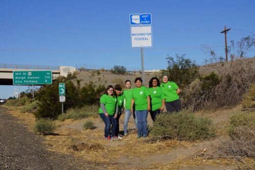 Washington Federal Partners with Arizona Department of Transportation to Keep Community Clean in Yuma Highway Clean-up Project
