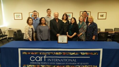 The Arizona Division of Occupational Safety and Health Consultation Department Presents CARF International with SHARP Designation