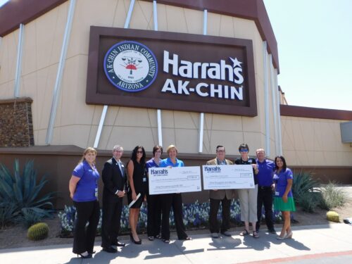 Harrah’s Ak-Chin Casino Donates Portion of 5K Poker Run Proceeds to Three Local Nonprofits