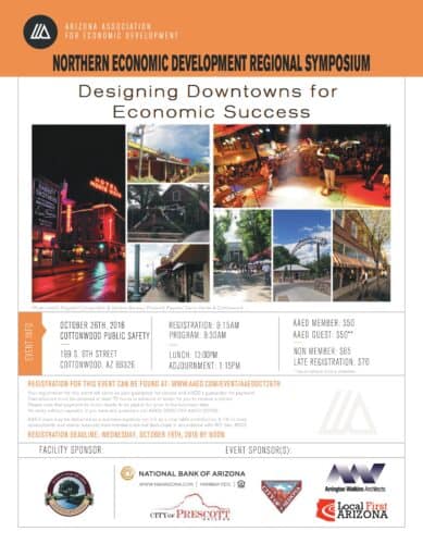 AAED’s Northern Economic Development Regional Symposium to Address ‘Designing Downtowns for Economic Success’