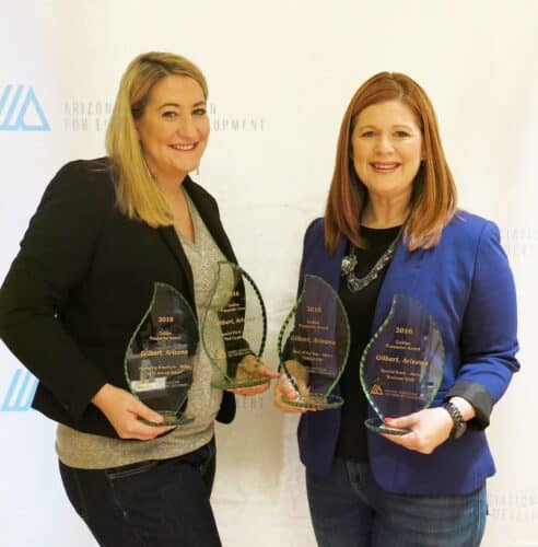 Town of Gilbert Earns Four Golden Prospector Awards And One Award of Merit For Economic Development Efforts