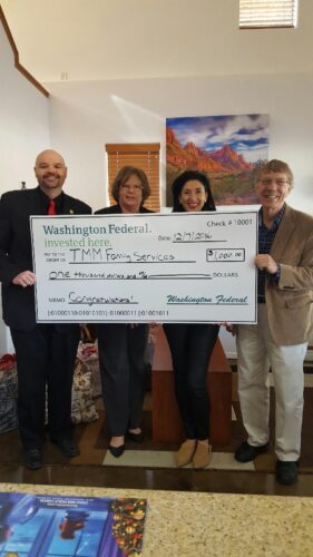 Washington Federal Foundation Awards Grant To TMM Family Services