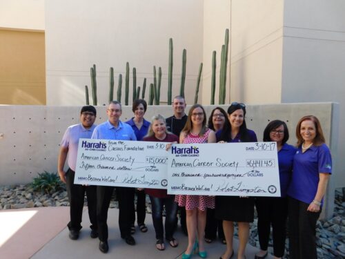 Caesars Foundation/Harrah’s Ak-Chin Casino Donate Big to American Cancer Society