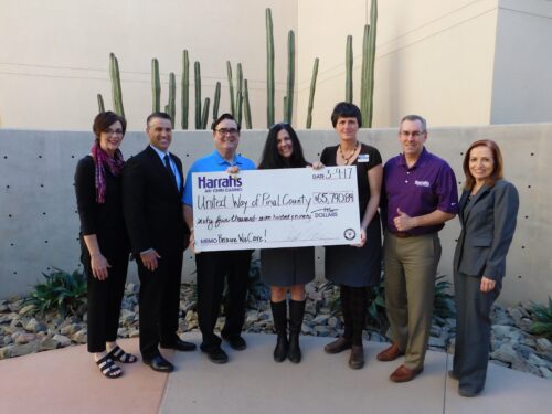 Harrah’s Ak-Chin Casino Donates Big to United Way of Pinal County