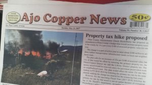 Small Market Newspapers, Ajo Copper News