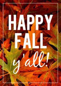 First Day of Fall post