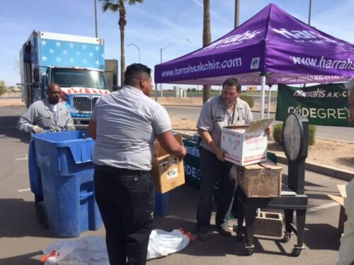 Harrah’s Hosts Shred It Event For Community
