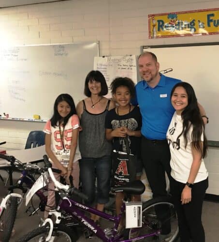 Subway Kids & Sports Rides Into Tumbleweed Elementary School To Surprise Two Lucky Students