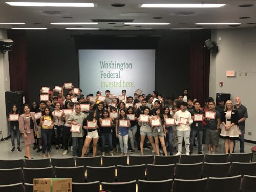 Washington Federal Honors More Than 300 Phoenix Students with Certification in Financial Literacy