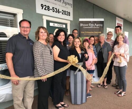 Family Owned Business Pioneer Title Agency Opens in Snowflake; Hosted Official Ribbon Cutting on August 9