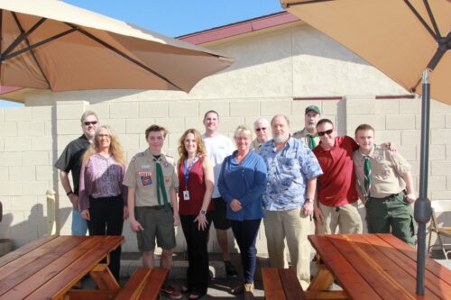 Southwest Behavioral & Health Services Community Resilience Center Receives New Patio Area Through Local Eagle Scout Project