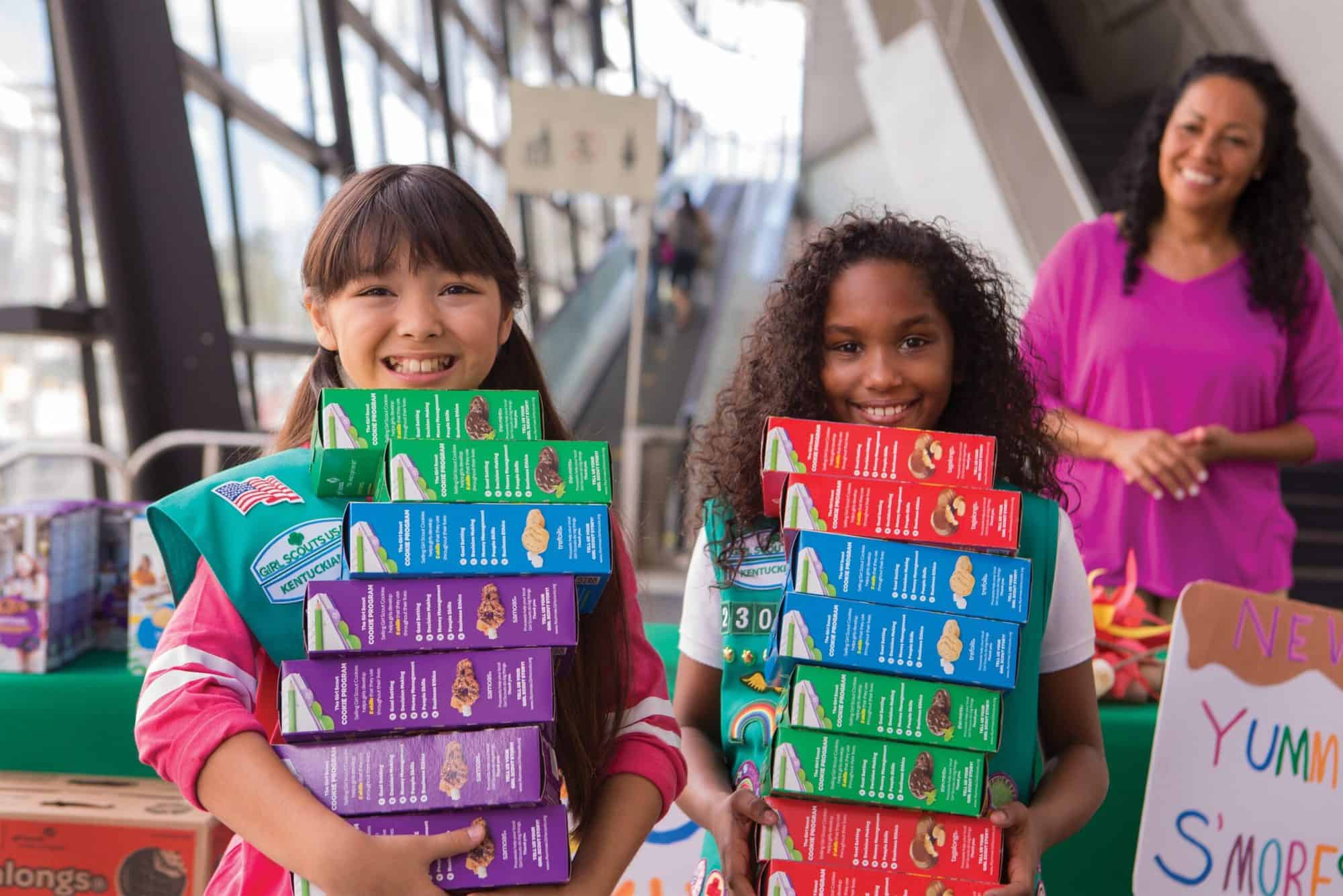 Arizona Cactus Pine Girl Scouts Sell Over 2 8 Million Boxes Of Cookies Girl Scouts Sell Nearly 250 Boxes Each During Cookie Season Hma Pr