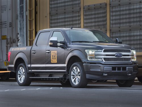 All-Electric Ford F-150 Prototype Tows 1 Million+ Pounds