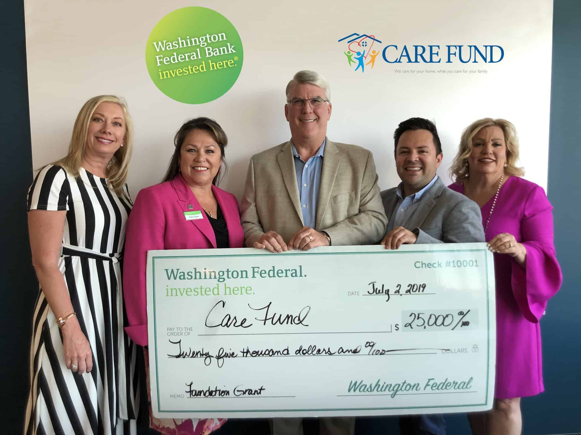 Washington Federal Foundation Announces 41 000 In Recent Local