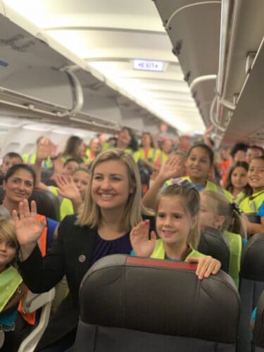 American Airlines Hosts Girl Scouts-Arizona Cactus-Pine Council at Phoenix Sky Harbor Airport for Behind-The-Scenes Tour
