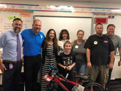 Subway Kids & Sports Surprises Two Lucky Students at Yavapai Elementary School