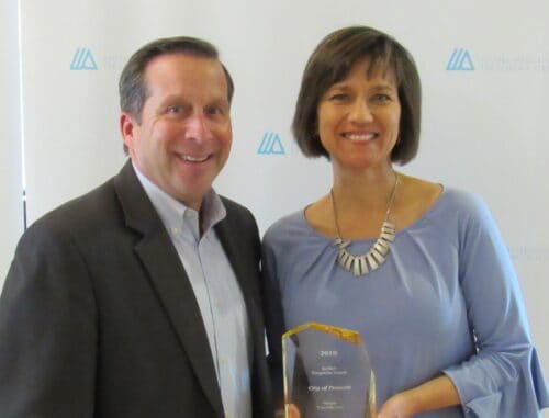 Prescott Earns Golden Prospector Award From AAED For Economic Development Efforts