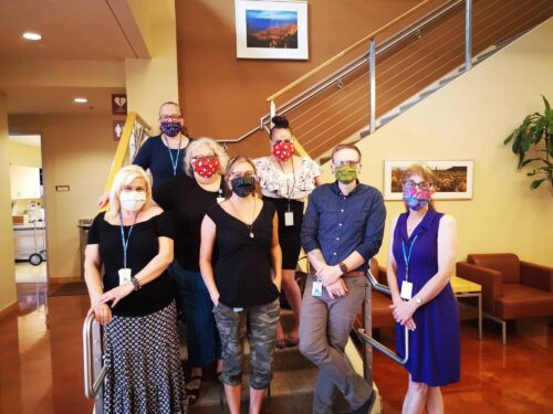 Southwest Behavioral & Health Services’ Community Resilience Center Makes Masks for Individuals Who Need Them
