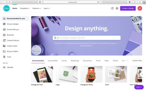 How to use Canva