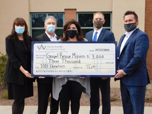 JRS Wealth Management and Hallmark Financial Enhance Partnership with Wilde Wealth Management Group; Firms Donate $3,000 to Gospel Resue Mission in Celebration of New Logo, Investment Advisor
