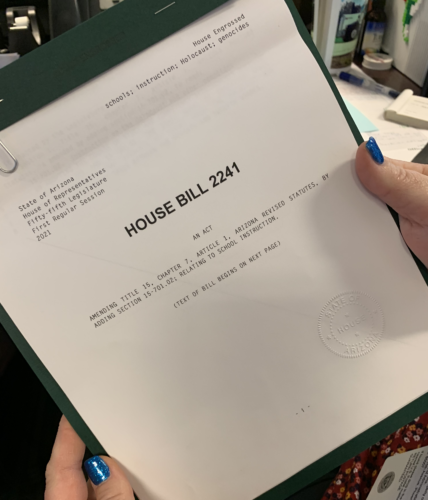 Arizona’s Long-Awaited Holocaust Education Bill Has Passed