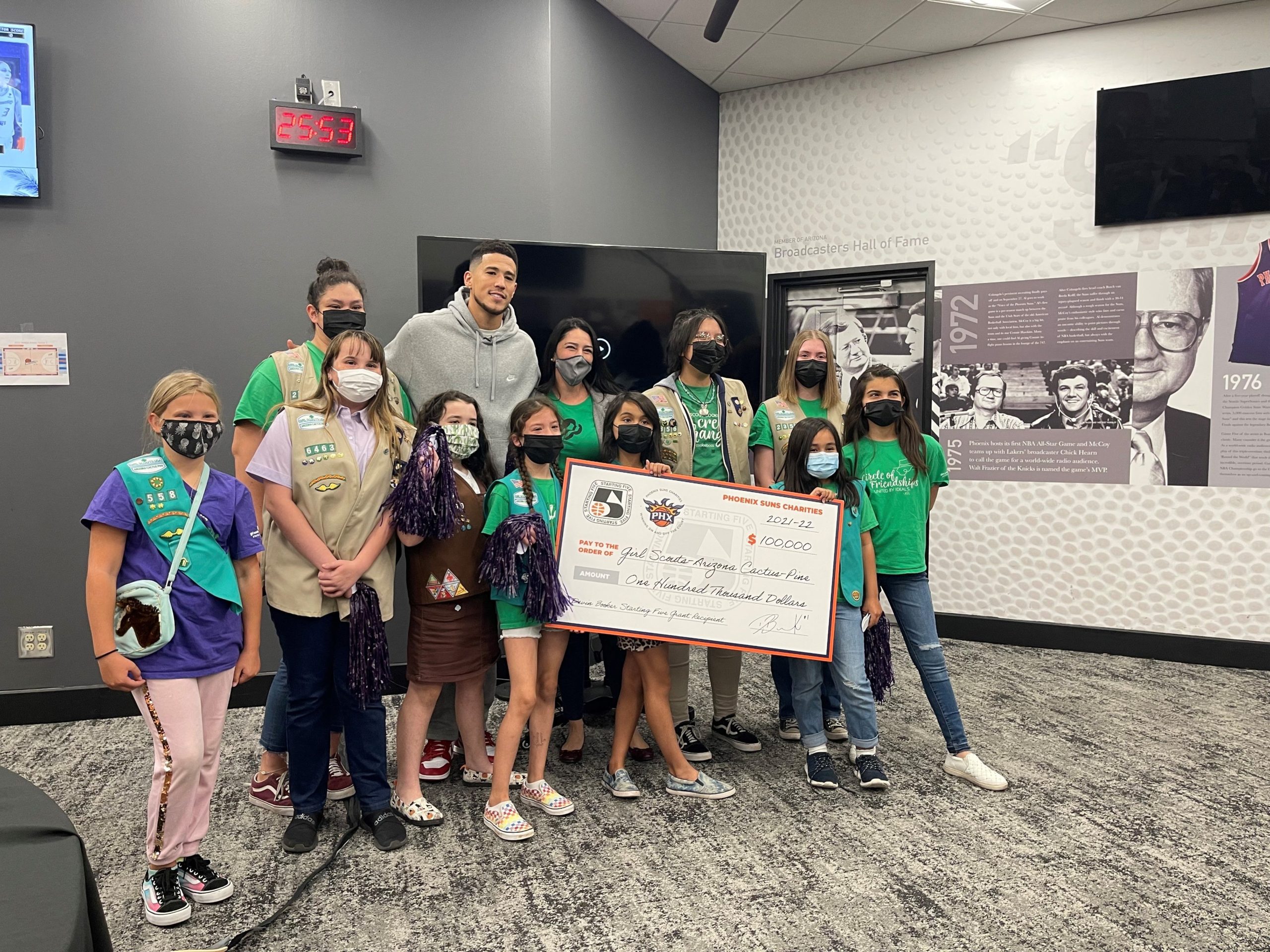 Girl ScoutsArizona CactusPine Council Awarded 100,000 Grant as One