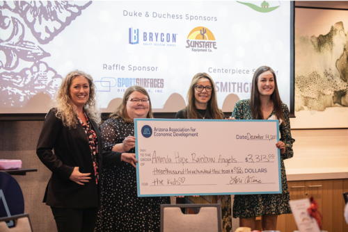 The Arizona Association for Economic Development Annual Holiday Luncheon Benefits Amanda Hope Rainbow Angels