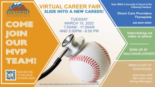 Southwest Behavioral & Health Services Hosts Virtual Career Fair to Fill More Than 120 Positions