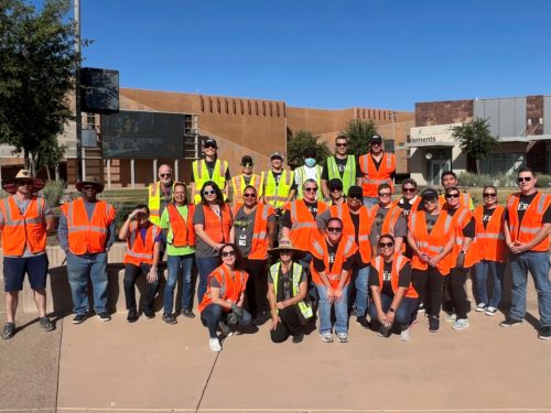 Harrah’s Ak-Chin Casino Employees Participate in Tenth Annual Adopt-A-Highway Cleanup Event