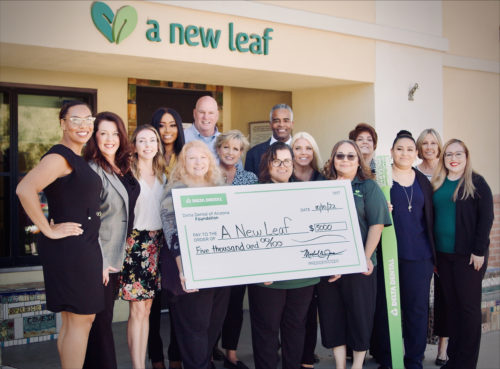Delta Dental of Arizona Makes $5,000 Contribution to A New Leaf; Dental Provider Honors 50th Anniversary with Employee-Directed Donation
