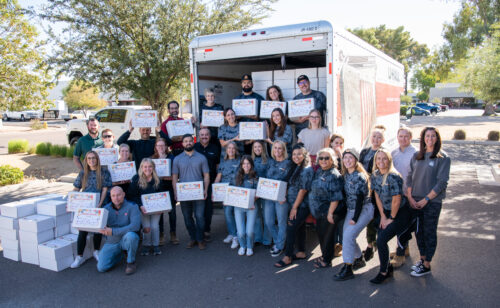 CHASSE Building Team Celebrates 4th Annual CHASSE-Giving by Assembling More Than 2,200 Holiday Meal Boxes for Community