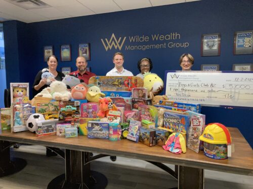 Wilde Wealth Management Group Helps 800 Children Through 20th Annual Holiday Fundraiser