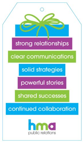 Happy Holidays from HMA Public Relations!