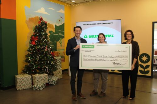 Delta Dental of Arizona Foundation Donates $100,000 to Arizona Food Bank Network; Funds to Benefit SNAP Participants Statewide