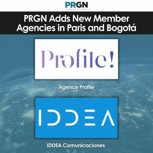 PRGN Adds New Member Agencies in Paris and Bogotá