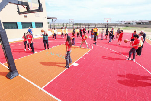 Fiesta Sports Foundation Donates Rate Bowl Field and Multi-Sport Courts to C.O. Greenfield Academy of Design and Innovation