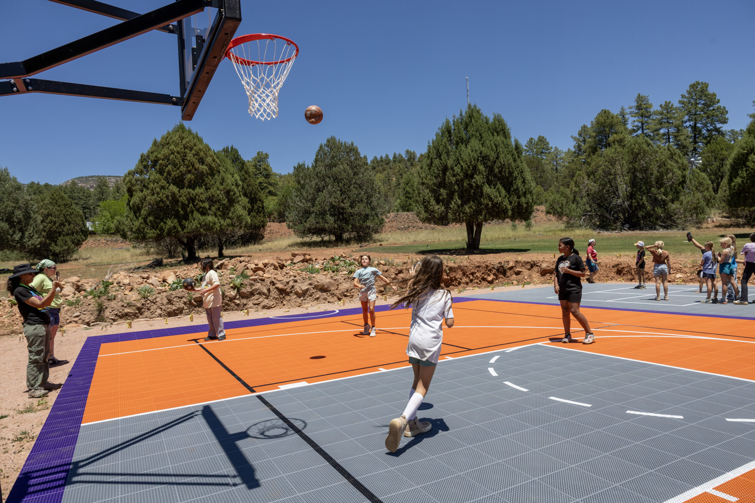 Shadow Rim Ranch Camp Map Girl Scouts–Arizona Cactus-Pine Council Opens New Sports Court at ...